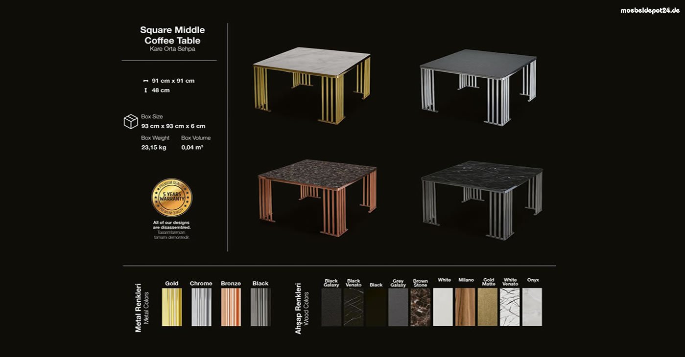 Metal Coffee Table