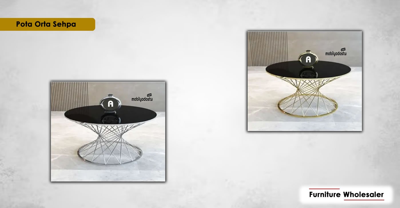 Round Metal Coffee Table