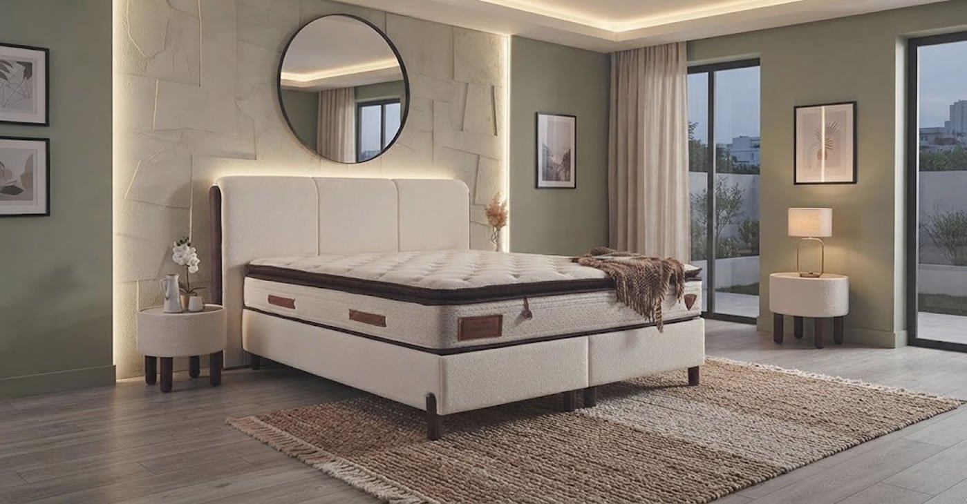 Natural Bed Base Set