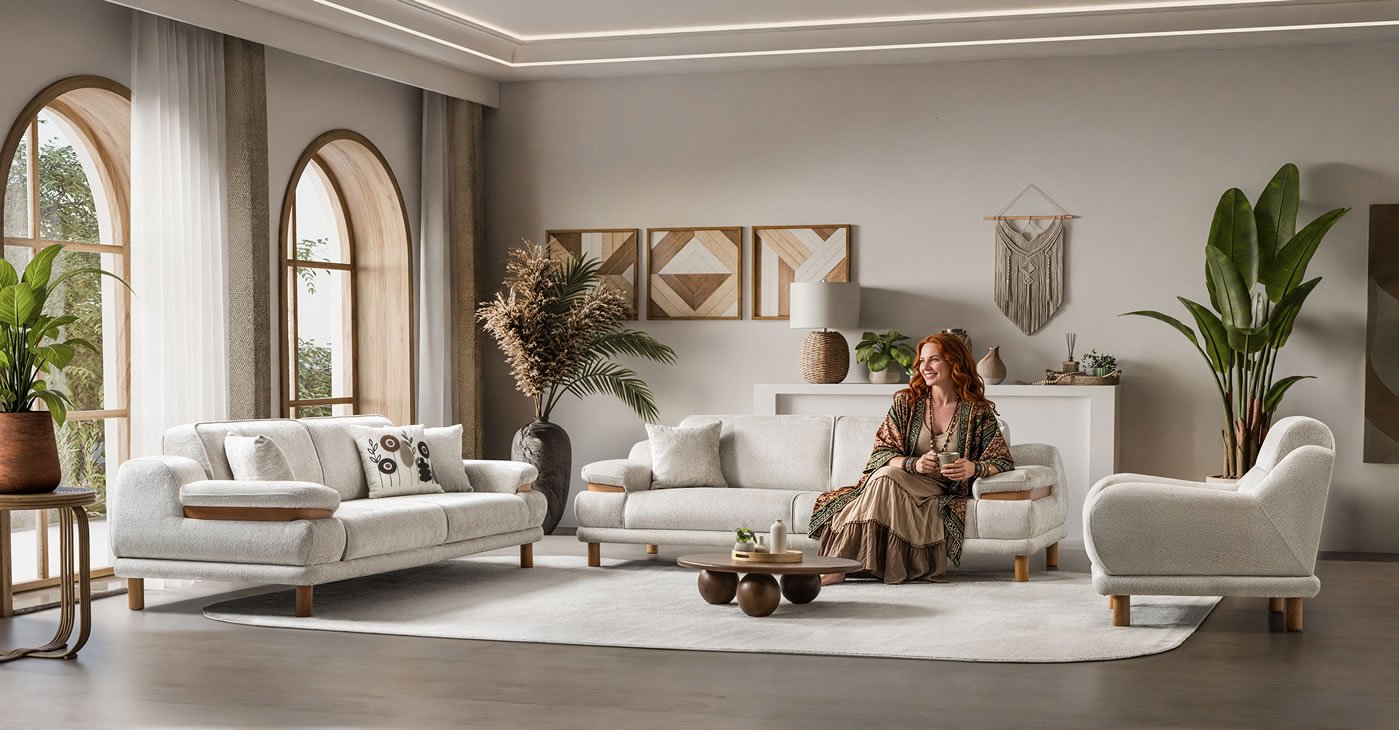 Latte Living Room Set